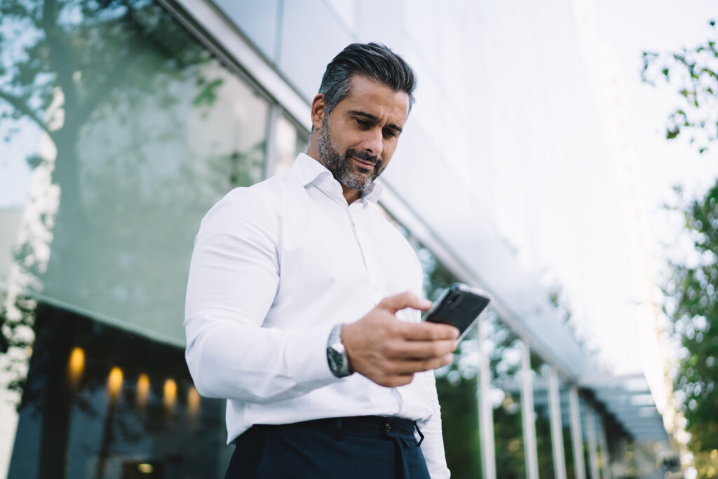 Executive seeking mental health treatment